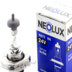 NEOLUX LEMPUTĖS H4 75/70W 24V P43T 10X10X1