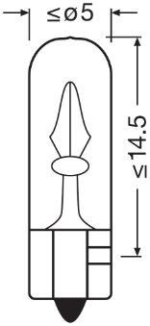 OSRAM LEMPUTĖS 1,2W 12V W2X4,6D - Image 3