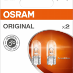 OSRAM LEMPUTĖS W5W 12V W2,1X9,5D
