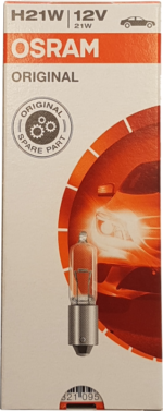 OSRAM LEMPUTĖS H21W 12V BAY9S 5XFS10 1A