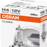 OSRAM LEMPUTĖS CLASSIC H4 HCB 60/55W 12V P43T