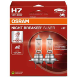 OSRAM LEMPUTĖS H7 55W 12V PX26D NIGHT BREAKER SILVER +100