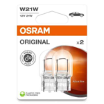 OSRAM LEMPUTĖS W21W 12V BA15S