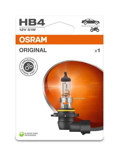 OS-9006-1BL-1 OSRAM LEMPUTĖS HB4 51W 12V P22D - Image 1