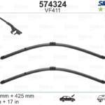 VALEO SILENCIO VALYTUVAI FORD FOCUS, PEUGEOT 207 FLAT BLADE