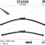 VALEO SILENCIO VALYTUVAI SEAT FLAT BLADE