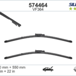 VALEO SILENCIO VALYTUVAI AUDI FLAT BLADE