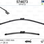 VALEO SILENCIO VALYTUVAI OPEL, PEUGEOT FLAT BLADE