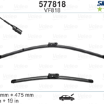 VALEO SILENCIO VALYTUVAI LAMBORGHINI, VW FLAT BLADE