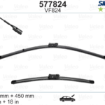 VALEO SILENCIO VALYTUVAI ALFA ROMEO, SKODA, VW FLAT BLADE