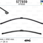 VALEO SILENCIO VALYTUVAI VW, PORSCHE FLAT BLADE