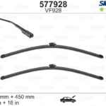 VALEO SILENCIO VALYTUVAI MERCEDES-BENZ FLAT BLADE